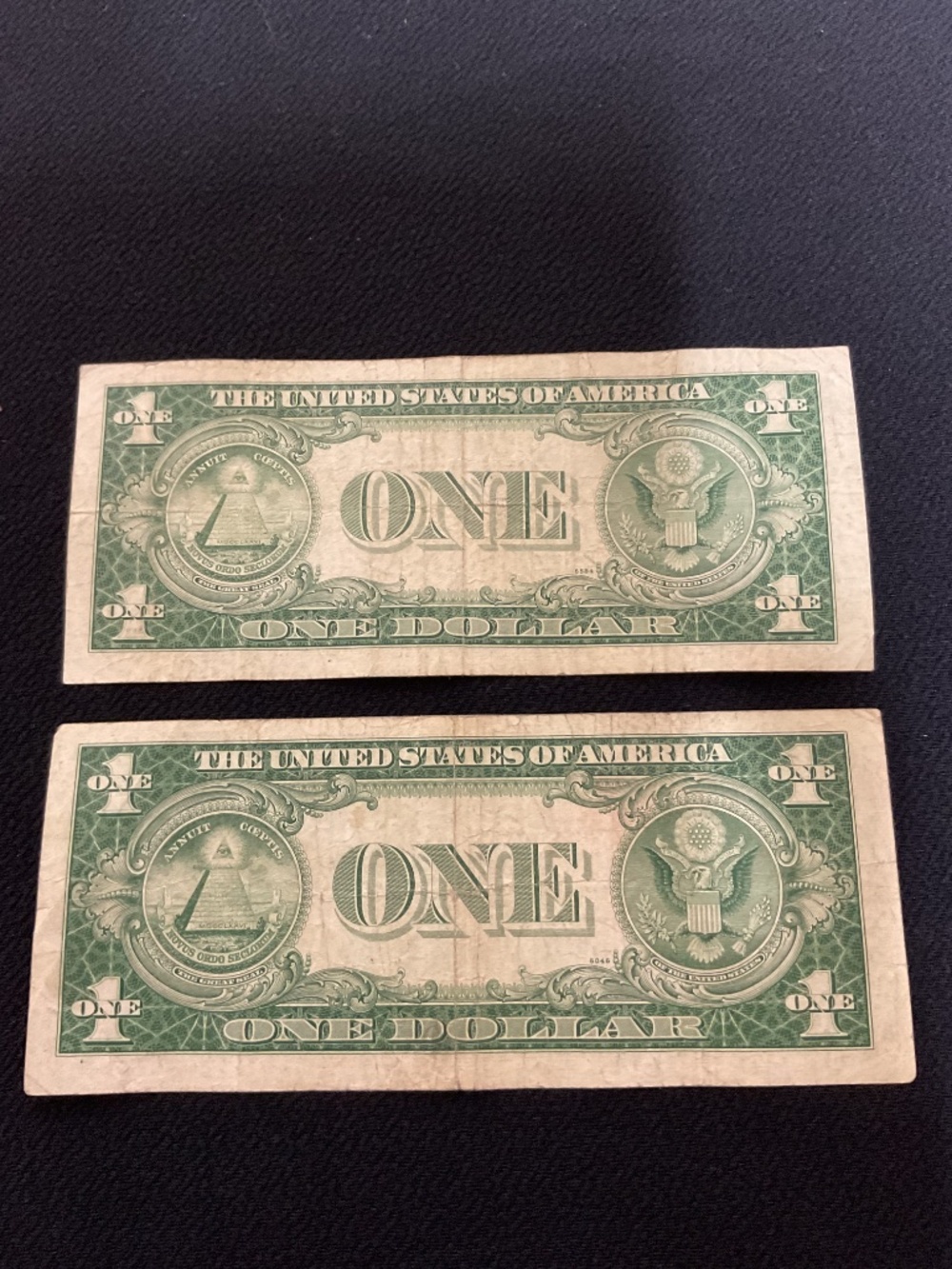 Blue seal $1 bills collectibles (Set of 2) bills - Picture 6 of 9